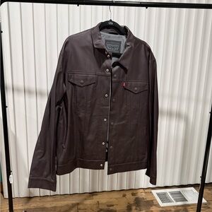 Levi's Dark Brown Shirt Jacket